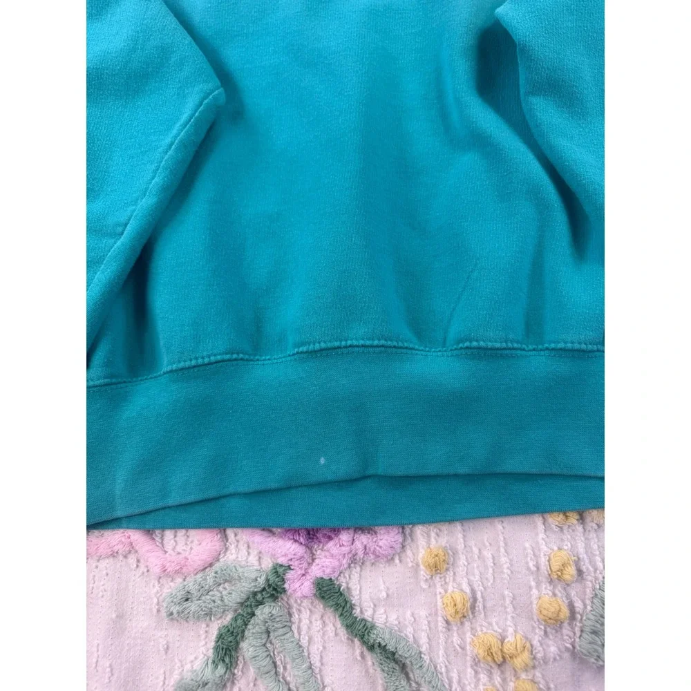 Pacific & Co Pensacola Beach Florida Compass Sweatshirt Teal Small‎ - Picture 3 of 7